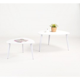 Набор журнальных столиков Агата 80 и 60 см